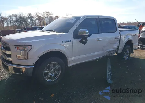 2015 Ford F-150 Lariat from USA, damaged, VIN 1FTEW1EF0FFC87854